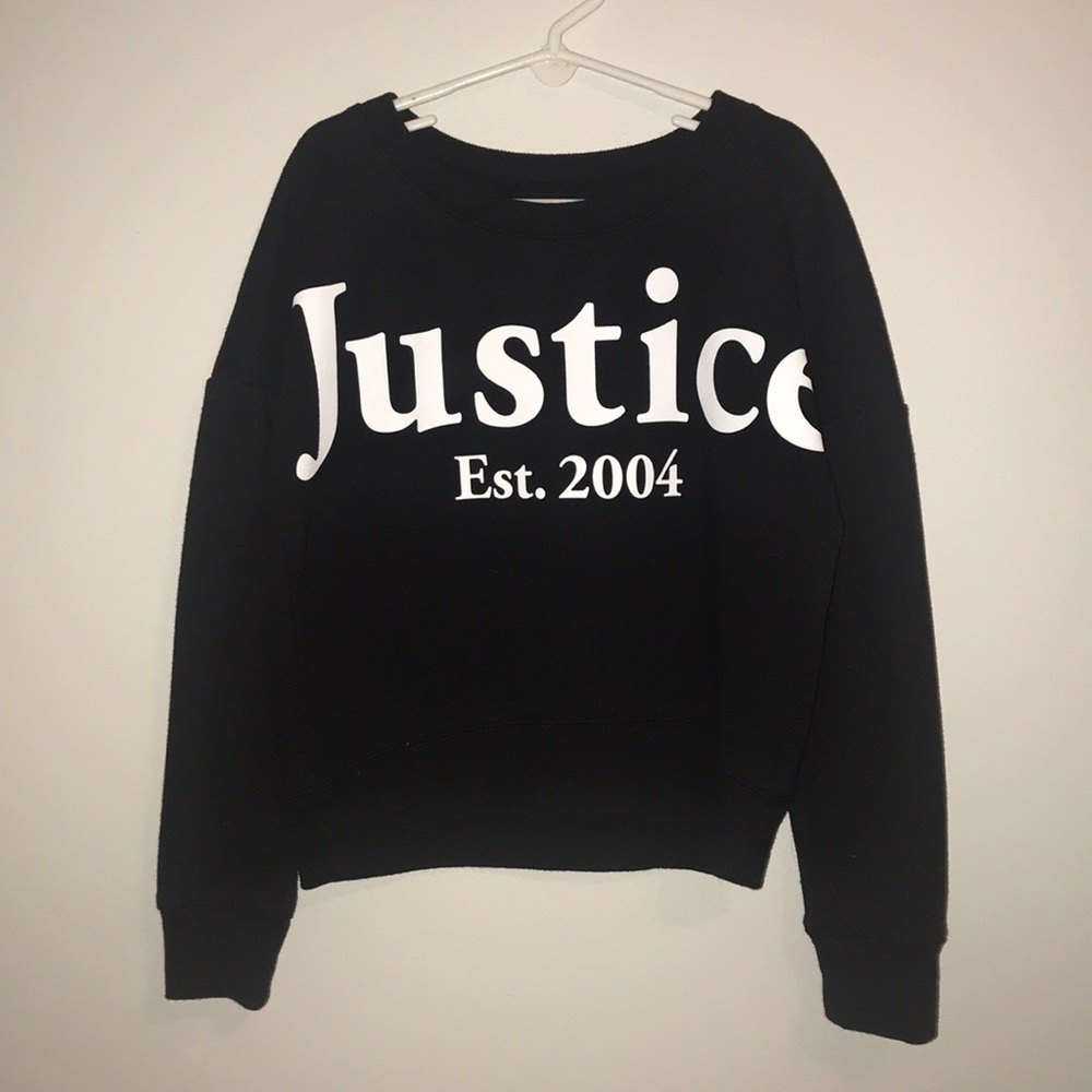 Girls Black Sweatshirt